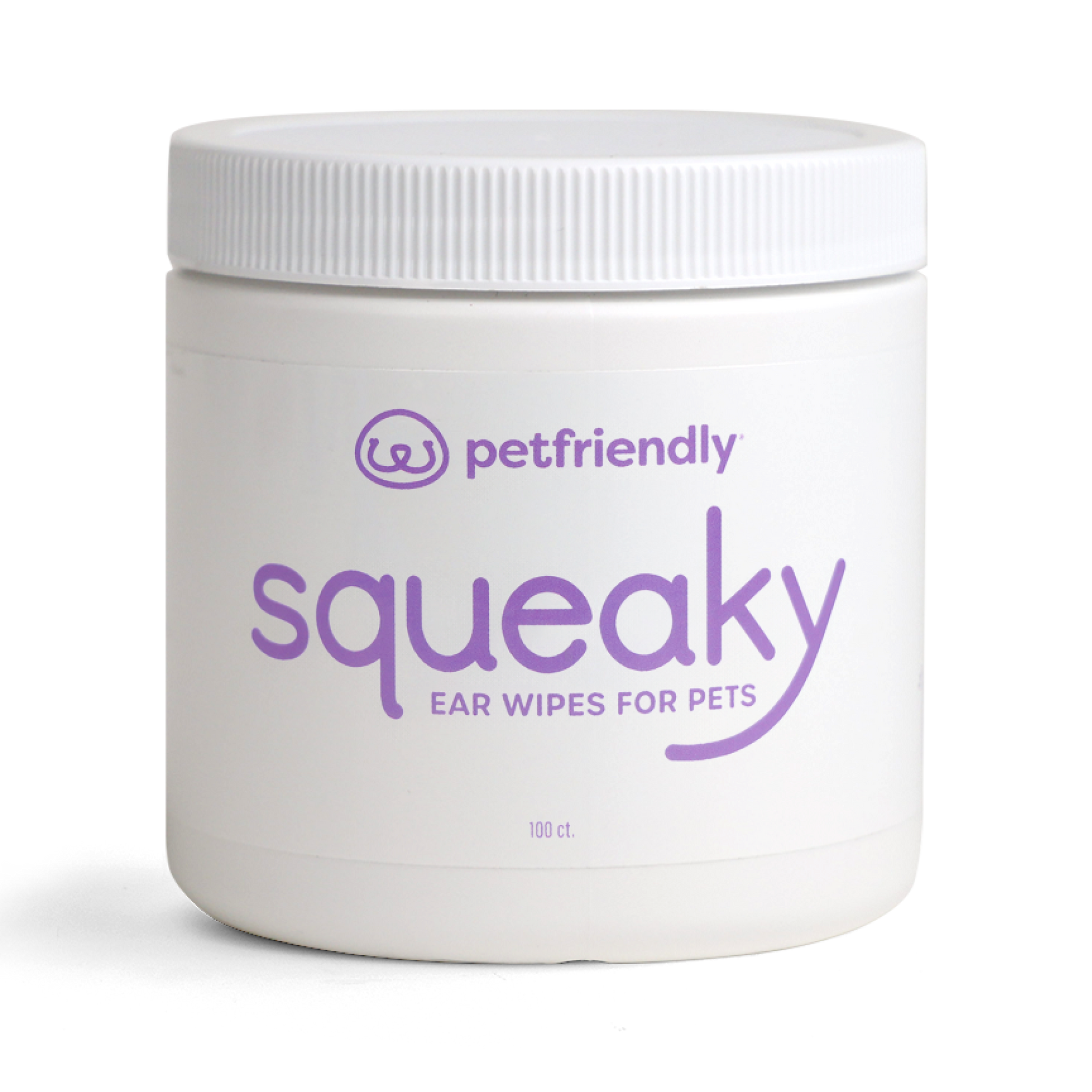 Squeaky Cat Ear Wipes