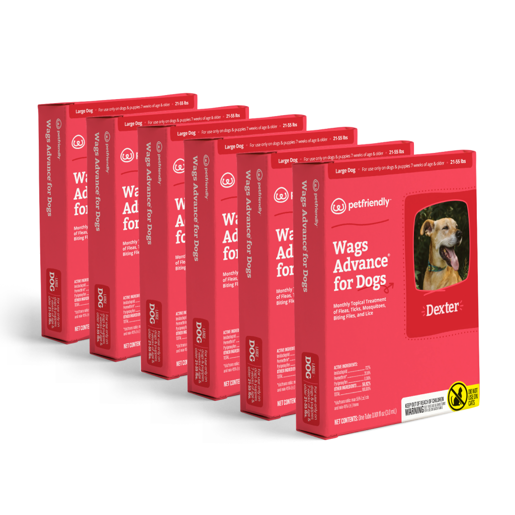 Wags Advance® for Dogs - Large - 6-pack