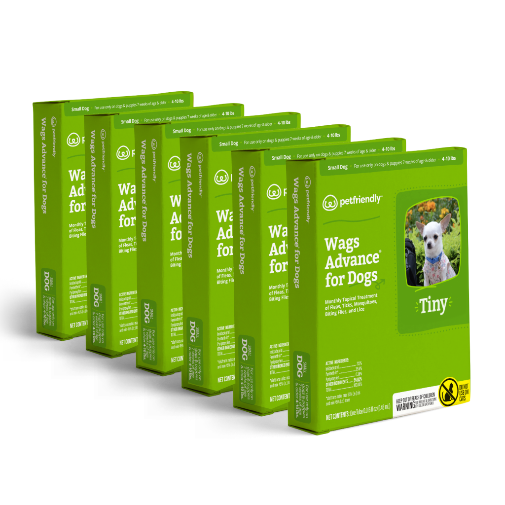 Wags Advance® for Dogs - Small - 6-pack