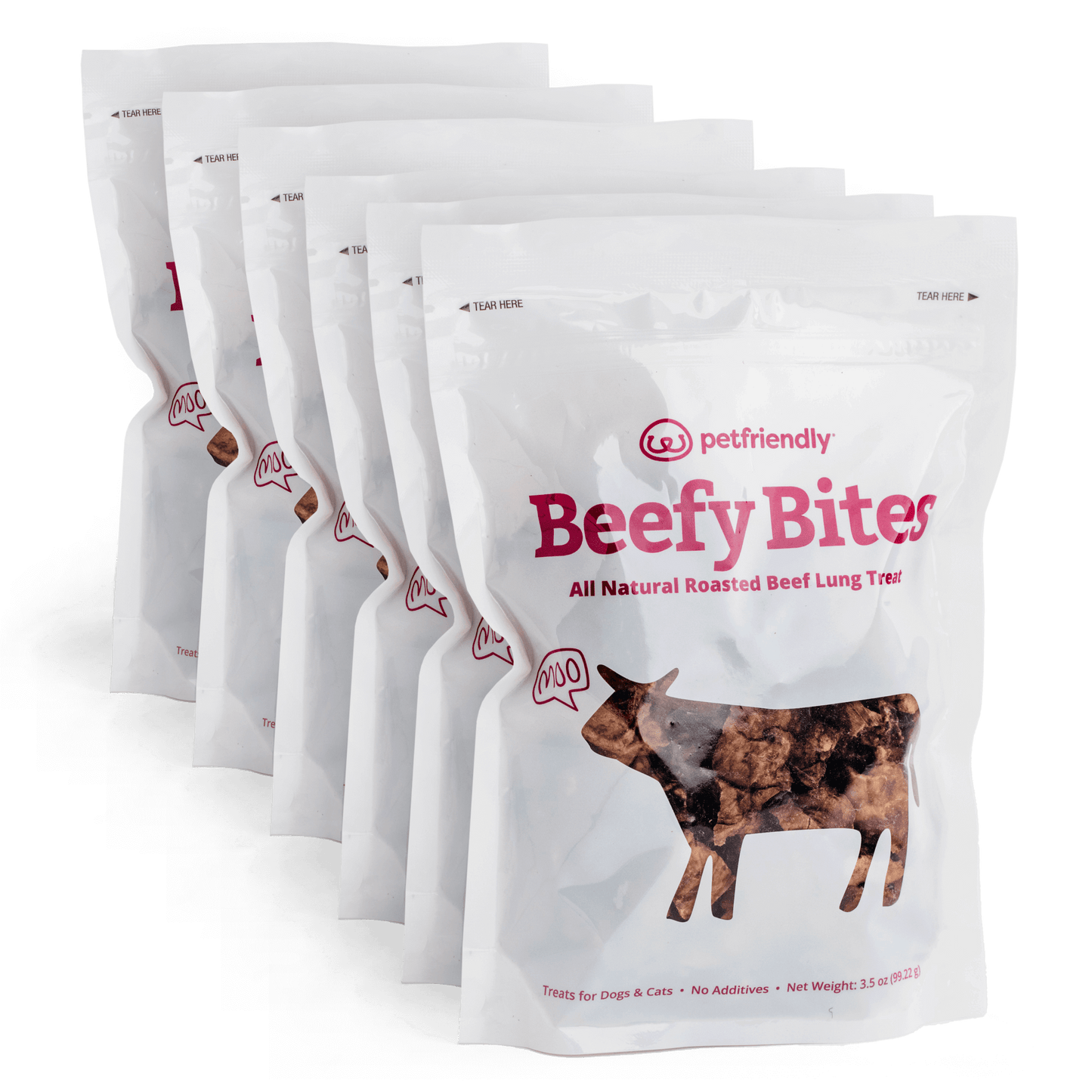 Beefy Bites Beefier Bag 6-Pack