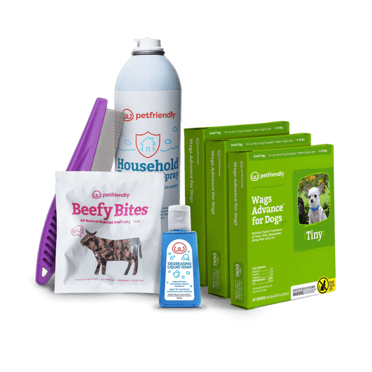 Flea and Tick Prevention Starter Kit for Dogs