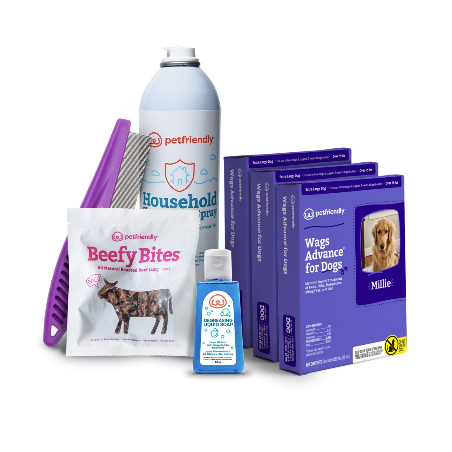 Flea Prevention Starter Kit for Dogs - Extra Large