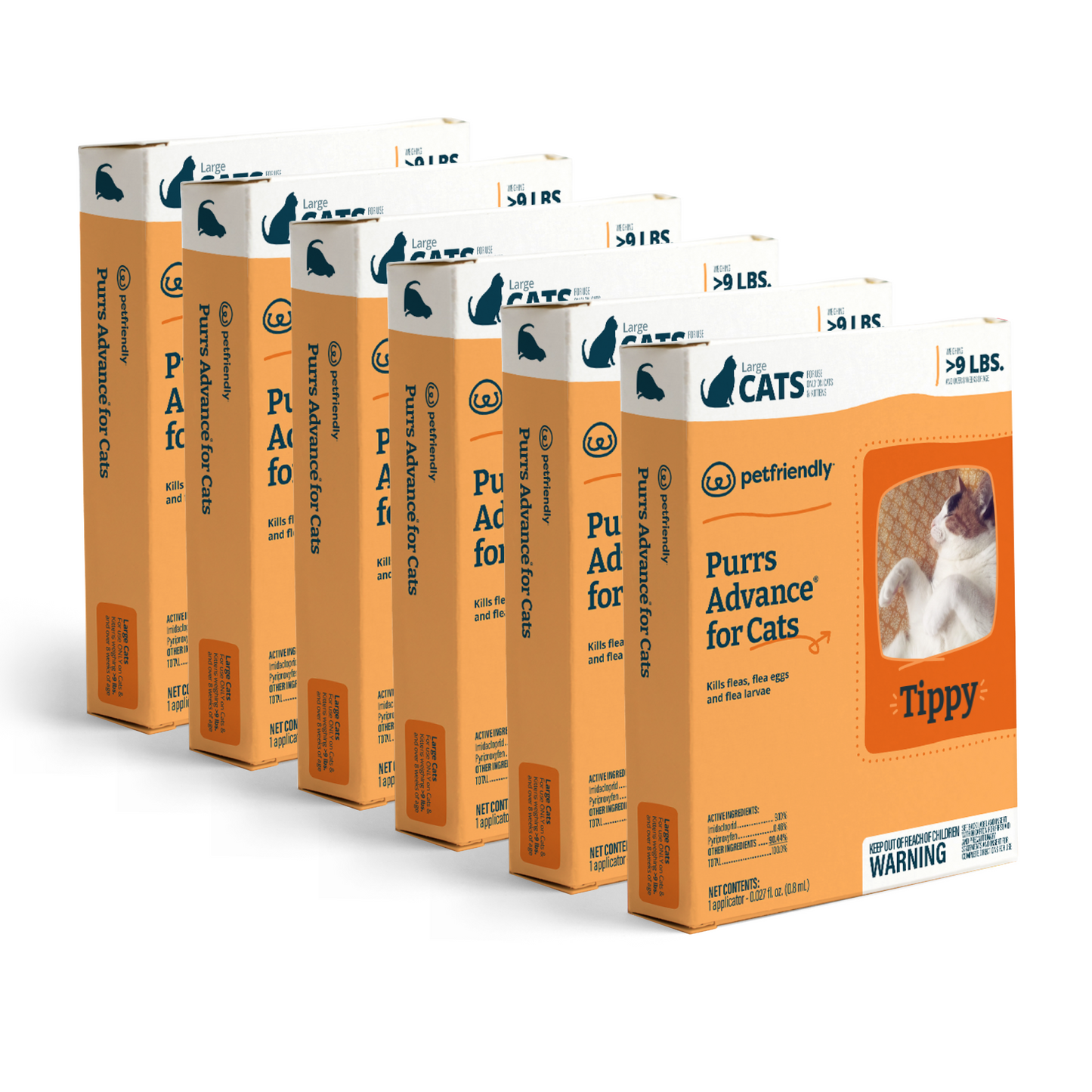 Purrs Advance® for Large Cats 6-Pack