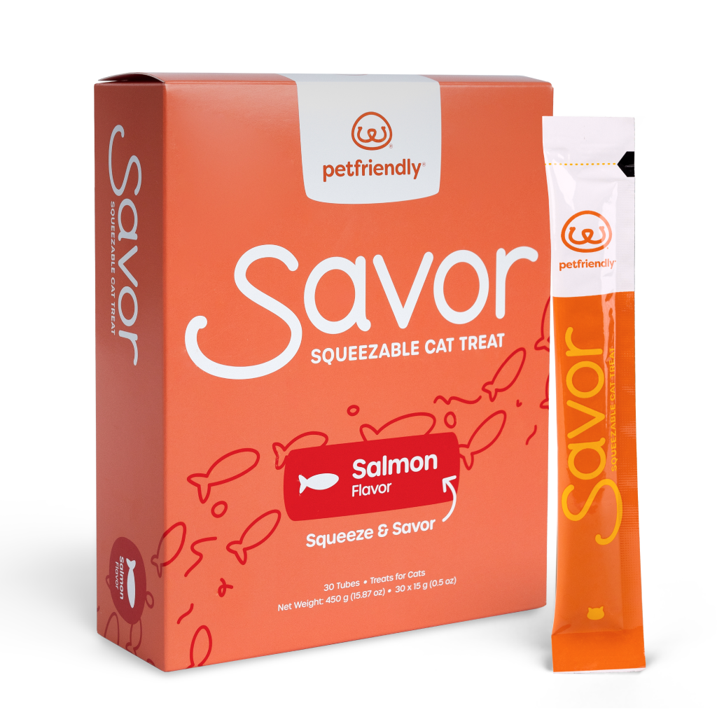 Savor Squeezable Cat Treats - Salmon