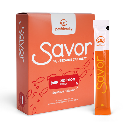 Savor Squeezable Cat Treats - Salmon