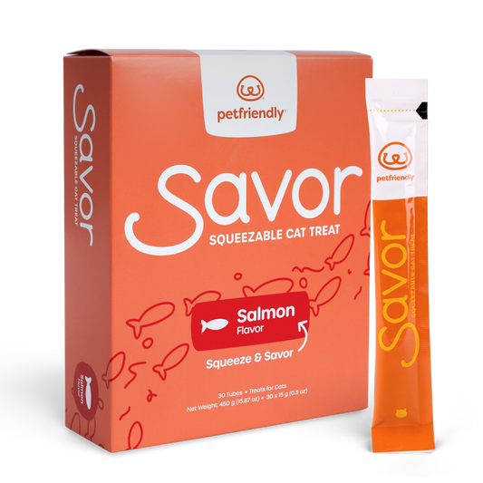 Savor Squeezable Cat Treats - Salmon