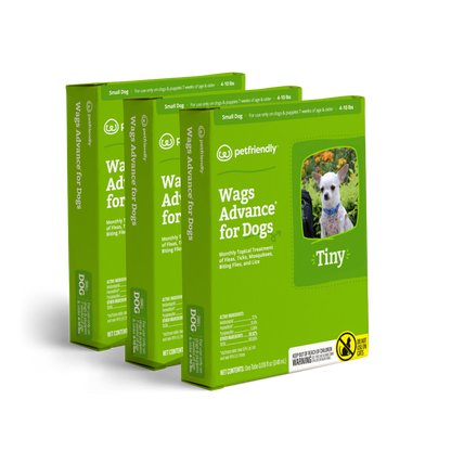 Wags Advance® for Dogs - Small - 3-pack