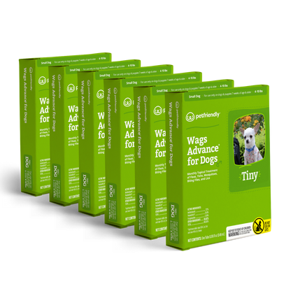 Wags Advance® for Dogs - Small - 6-pack